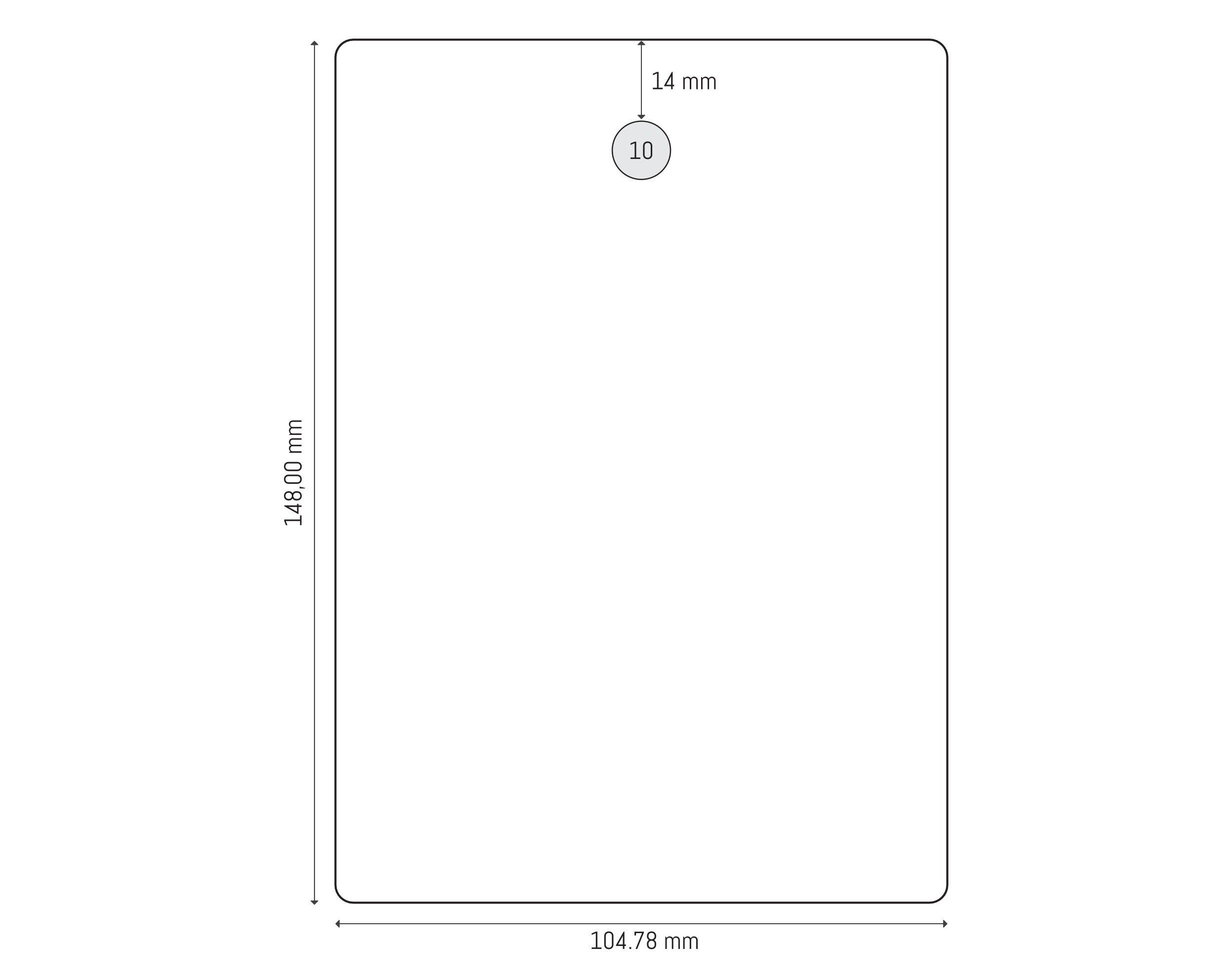 GRAPHIPLAST® Etikett 9270-50
