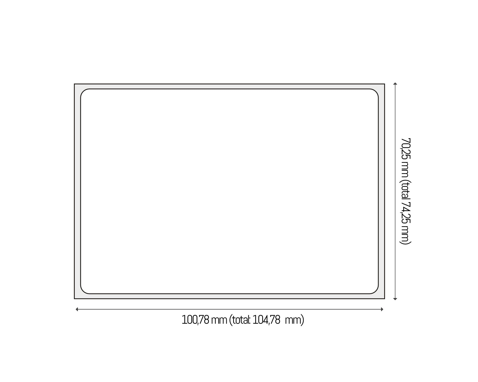 GRAPHIPLAST® Etikett 9430-10