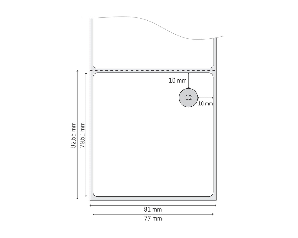 GRAPHIPLAST® Etikett 9500-80