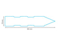 PVC Steck-Etikett 100 x 19 mm