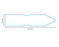 PVC Steck-Etikett 115 x 25 mm